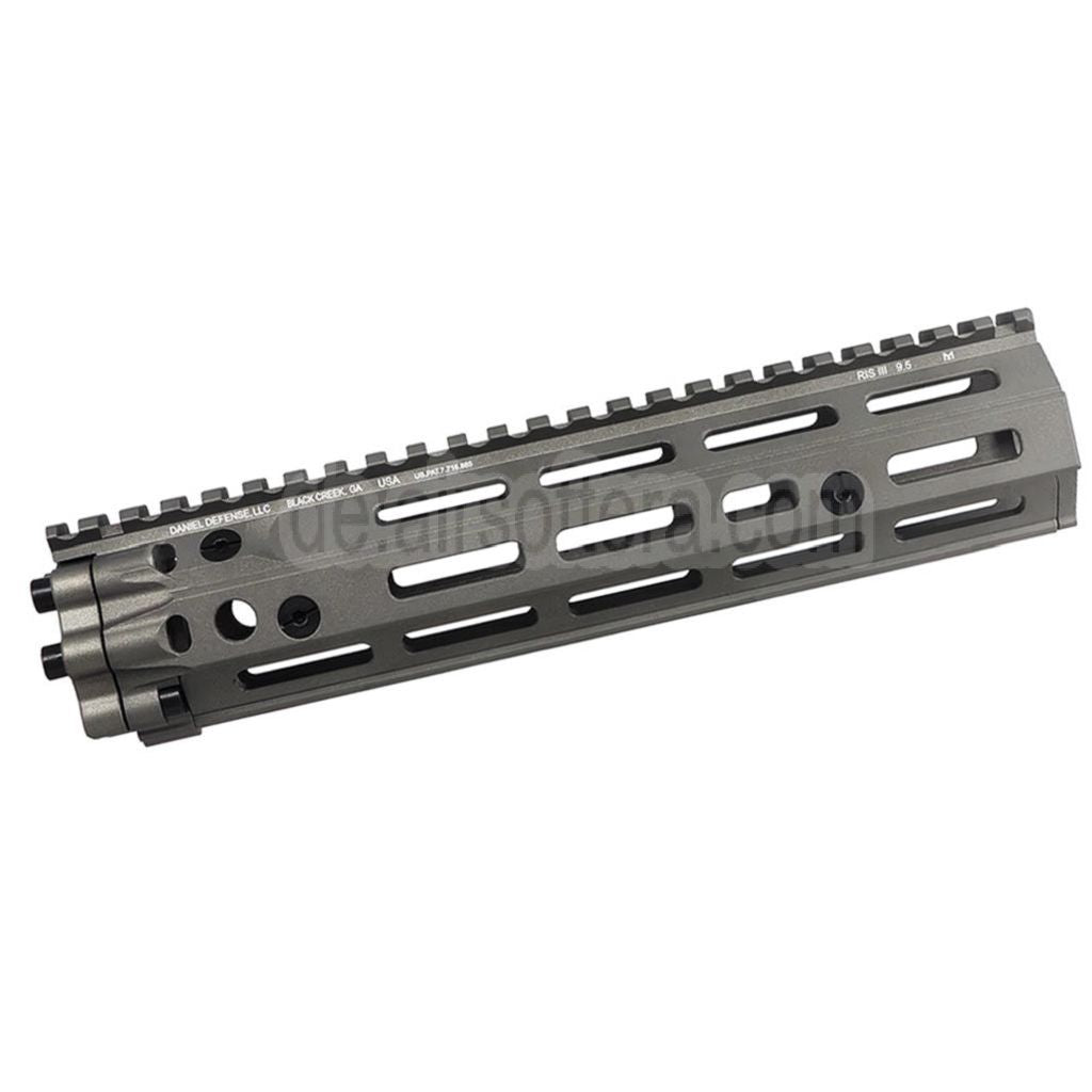 CYMA EMG Daniel Defense Lizenziert CNC Aluminum 9.5 Zoll Free Float M-LOK RIS III Handschutz schienen system Geeignet für M4 M16 Serie AEG Gewehre Airsoft