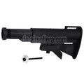 CYMA M733 Stil Einziehbarer Schaft mit 2-Positionen Rohr Geeignet für M4 M16 Serie AEG Gewehre Airsoft Schwarz