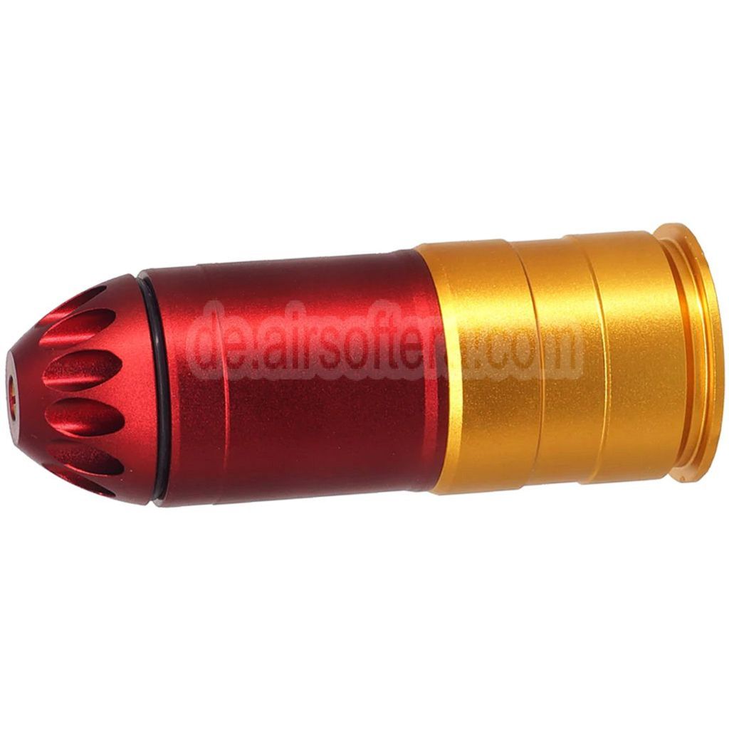 CYMA 120rd 40mm M203 Granaten Gas Patronenhülse Rot/Gold