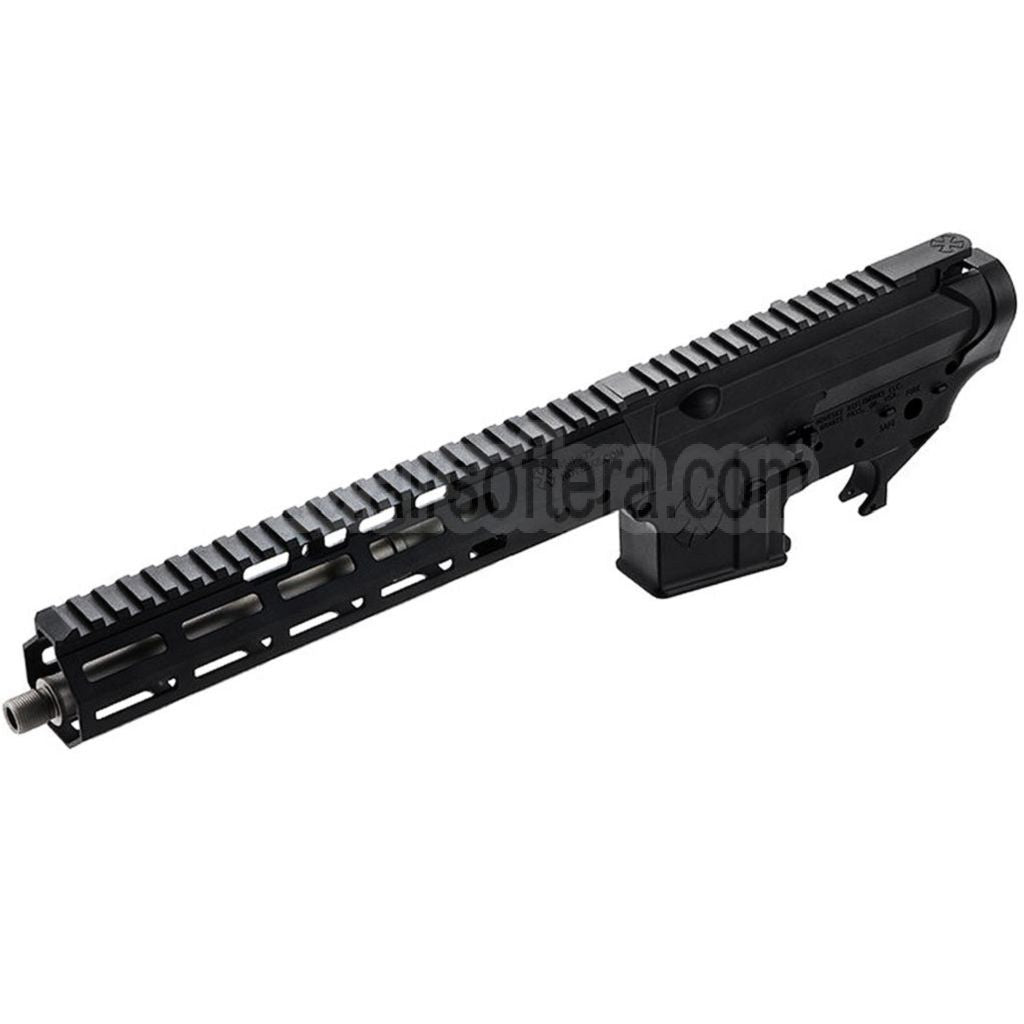 Dytac EMG Noveske CHAINSAW SBR Empfänger M-LOK Handschutz Umrüstsatz geeignet für Tokyo Marui AR M4 Serie MWS GBB Gewehre Airsoft Schwarz