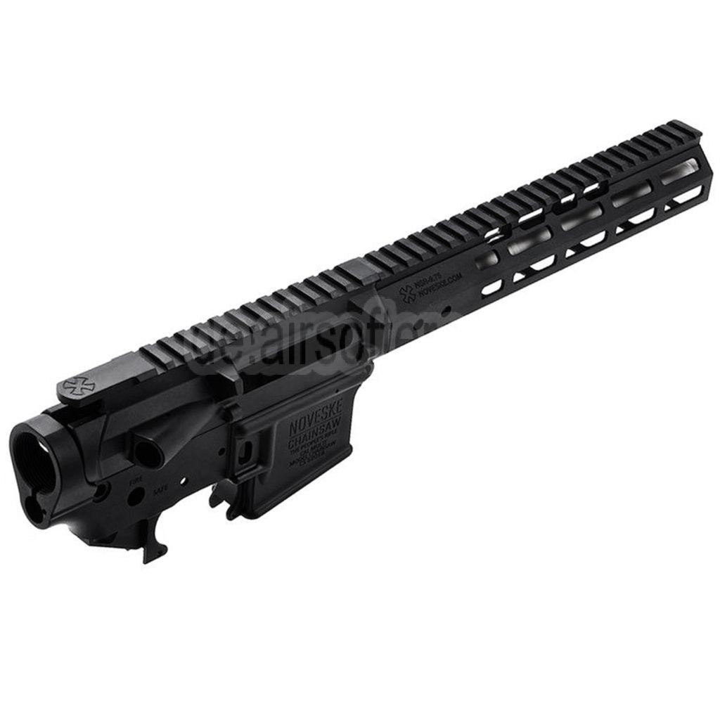 Dytac EMG Noveske CHAINSAW SBR Empfänger M-LOK Handschutz Umrüstsatz geeignet für Tokyo Marui AR M4 Serie MWS GBB Gewehre Airsoft Schwarz