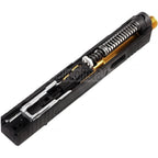 VFC CNC Aluminum Fowler Industries MKII Kompletter oberer Schlittenlauf Set Geeignet für Elite Force VFC G17 Gen5 GBB Pistolen Airsoft Schwarz
