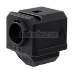 RWA Agency Arms 417 Einzelport Kompensator -14mm CCW Gegen den Uhrzeigersinn Geeignet für Elite Force UMAREX VFC WE (WE-Tech) G-Serie GBB Pistolen Airsoft