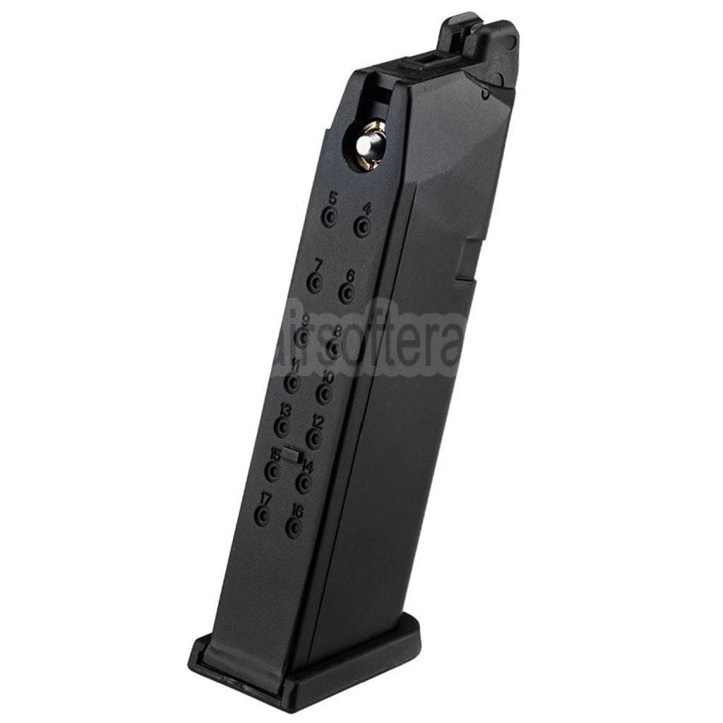 Action Army 23rd Gas Magazin Geeignet für AAP01 G17 G18C G-Serie GBB Pistolen Airsoft Schwarz