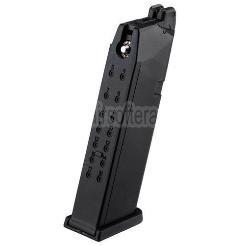 Action Army 23rd Gas Magazin Geeignet für AAP01 G17 G18C G-Serie GBB Pistolen Airsoft Schwarz