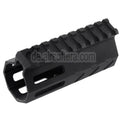 BAD Workhorse CNC Aluminum 4 Zoll Free Float M-LOK Handschutz schienen system Geeignet für VFC AR M4 Serie GBB Gewehre Airsoft Schwarz
