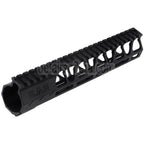 BAD Workhorse CNC Aluminum 9.5 Zoll Free Float M-LOK Handschutz schienen system Geeignet für VFC AR M4 Serie GBB Gewehre Airsoft Schwarz
