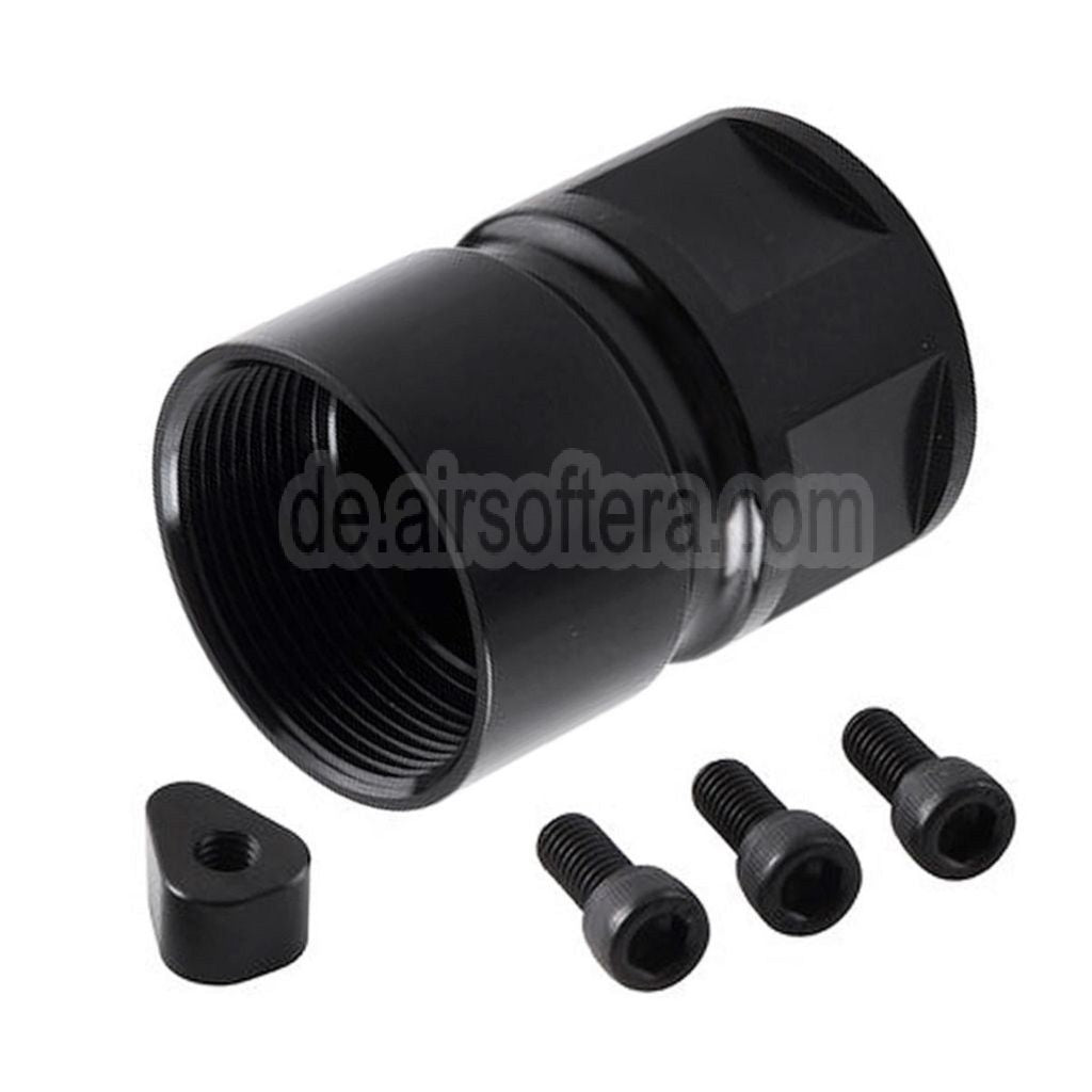 BAD Workhorse CNC Aluminum 9.5 Zoll Free Float M-LOK Handschutz schienen system Geeignet für VFC AR M4 Serie GBB Gewehre Airsoft Schwarz