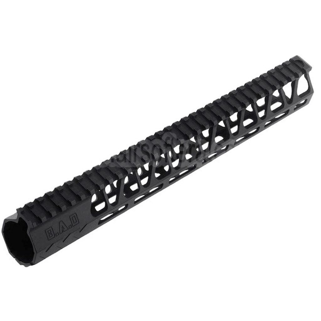 BAD Workhorse CNC Aluminum 13.5 Zoll Free Float M-LOK Handschutz schienen system Geeignet für VFC AR M4 Serie GBB Gewehre Airsoft Schwarz