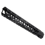 BAD Workhorse CNC Aluminum 13.5 Zoll Free Float M-LOK Handschutz schienen system Geeignet für VFC AR M4 Serie GBB Gewehre Airsoft Schwarz