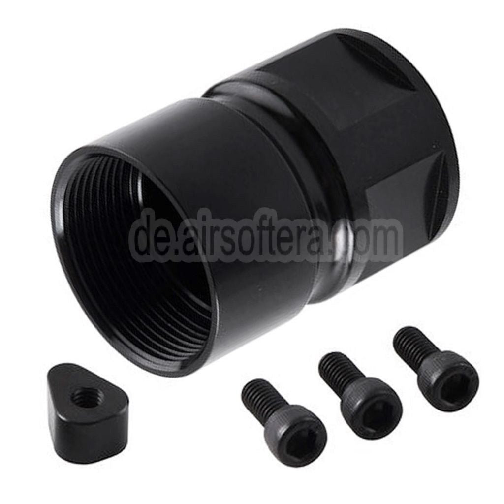BAD Workhorse CNC Aluminum 15 Zoll Free Float M-LOK Handschutz schienen system Geeignet für VFC AR M4 Serie GBB Gewehre Airsoft Schwarz