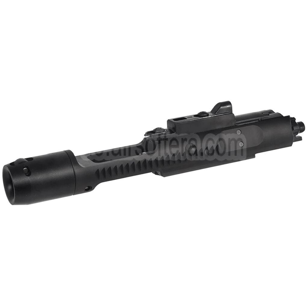 Guns Modify GM CNC Edelstahl AR Stil Komplettes Bolzenträgerset Geeignet für HA GM Tokyo Marui M4 MWS Serie GBB Gewehre Airsoft Schwarz