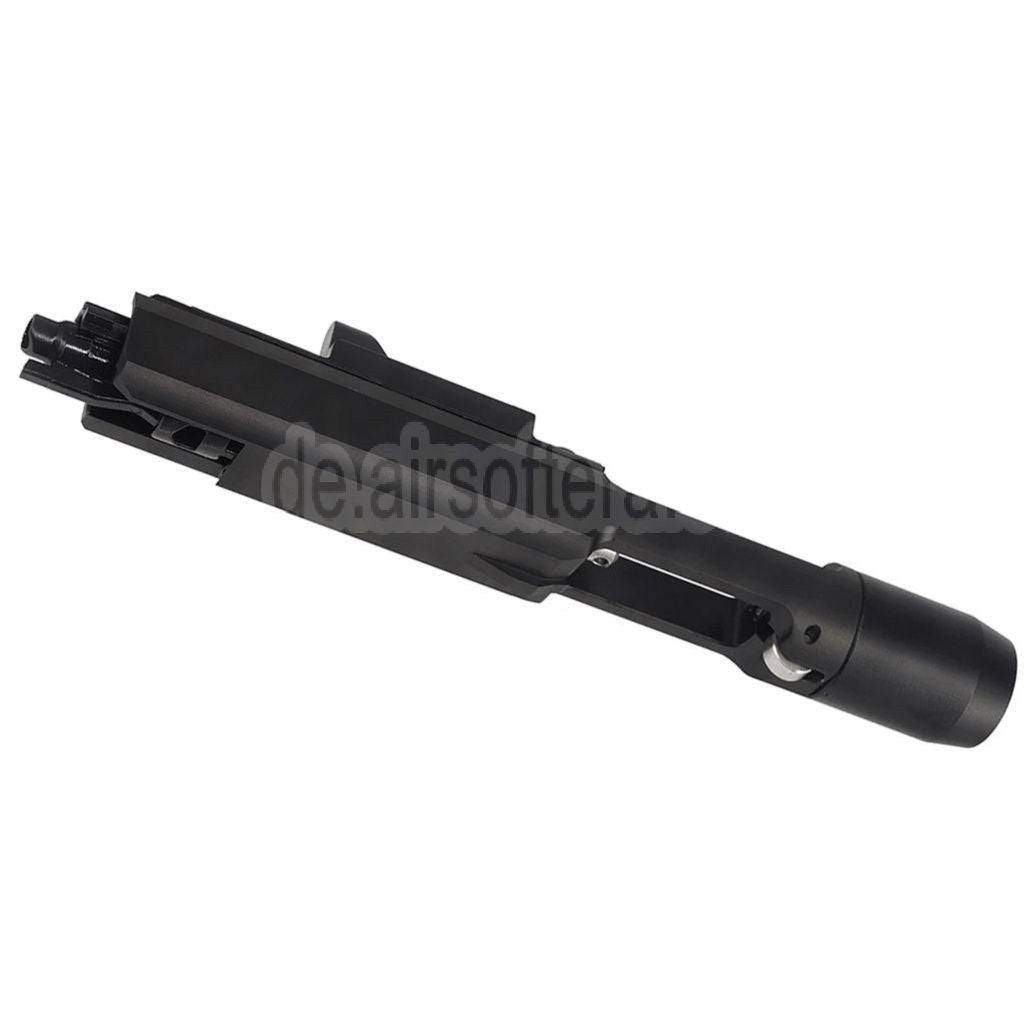 Guns Modify GM CNC Edelstahl AR Stil Komplettes Bolzenträgerset Geeignet für HA GM Tokyo Marui M4 MWS Serie GBB Gewehre Airsoft Schwarz