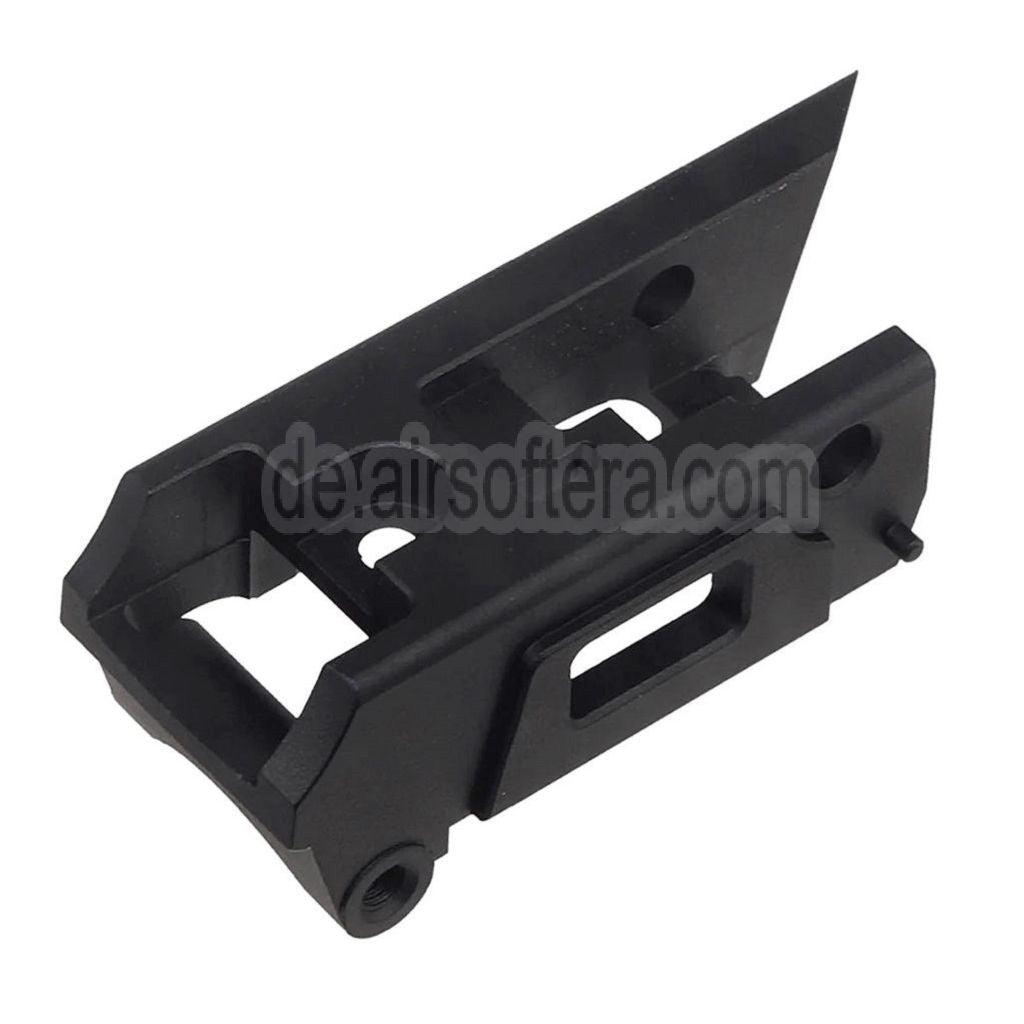 5KU CNC Aluminium verstärktes Abzugsgehäuse geeignet für Action Army AAP01 Serie GBB Pistolen Airsoft Schwarz