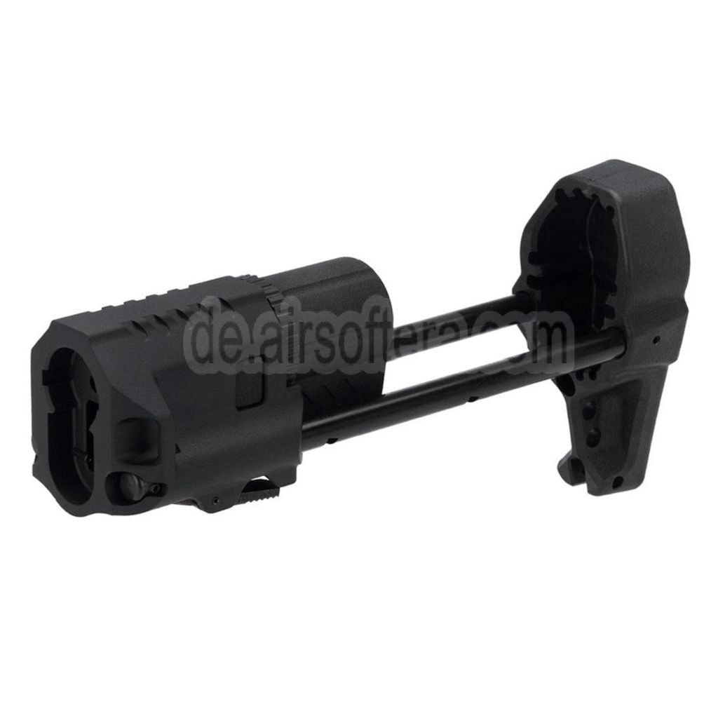 VFC 3-Positions QRS Schnellverschluss Gewehrschaft Geeignet für VFC AR M4 Serie AEG Gewehre Airsoft Schwarz