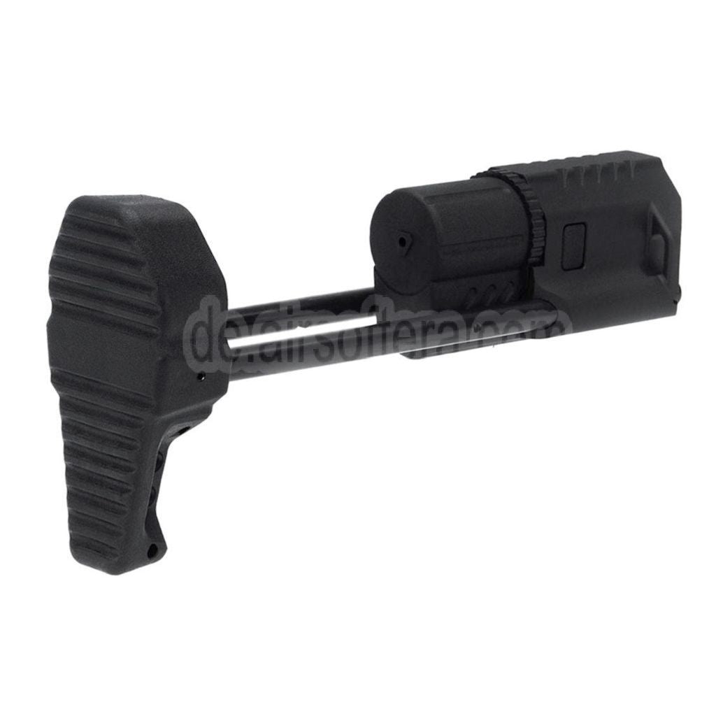 VFC 3-Positions QRS Schnellverschluss Gewehrschaft Geeignet für VFC AR M4 Serie AEG Gewehre Airsoft Schwarz