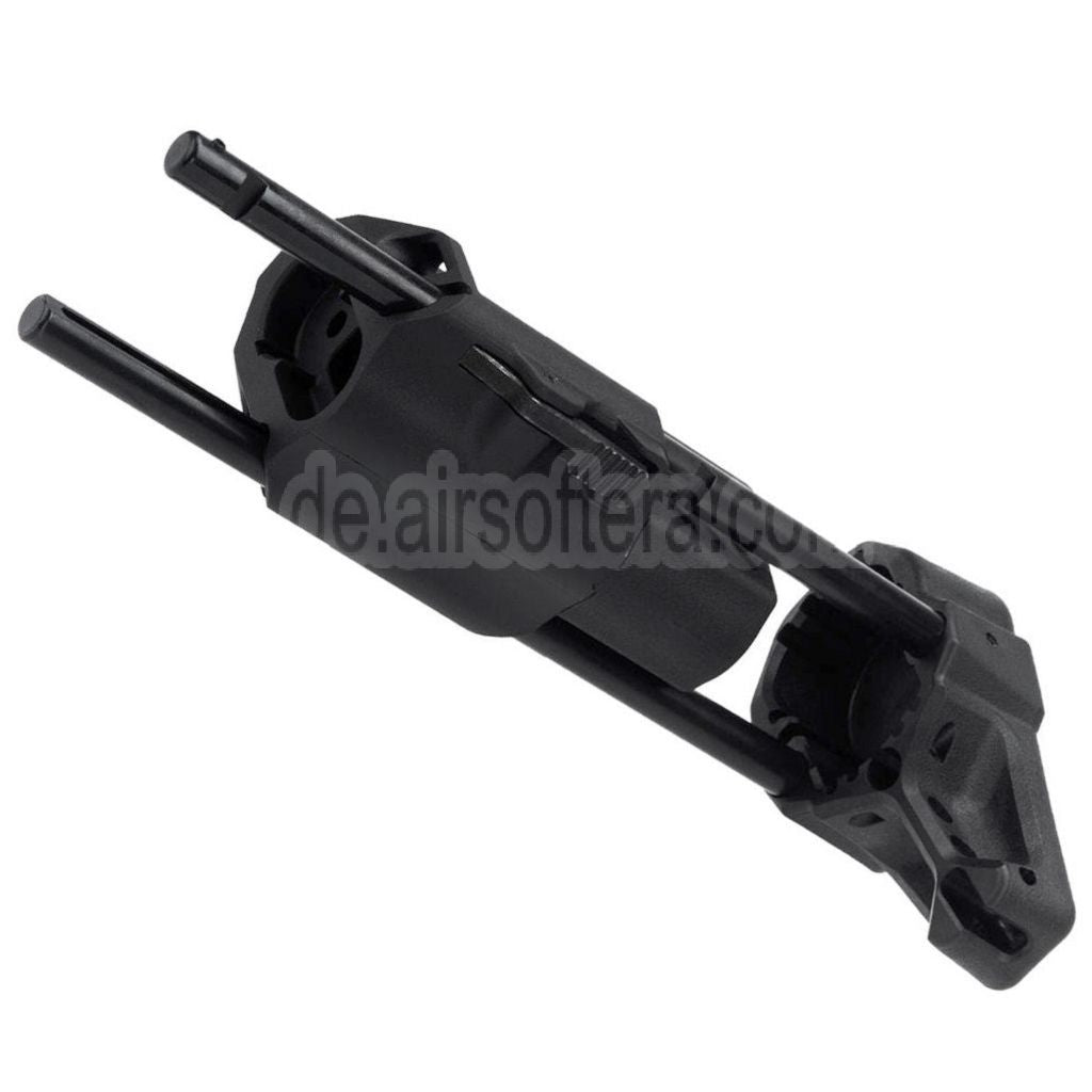 VFC 3-Positions QRS Schnellverschluss Gewehrschaft Geeignet für VFC AR M4 Serie AEG Gewehre Airsoft Schwarz