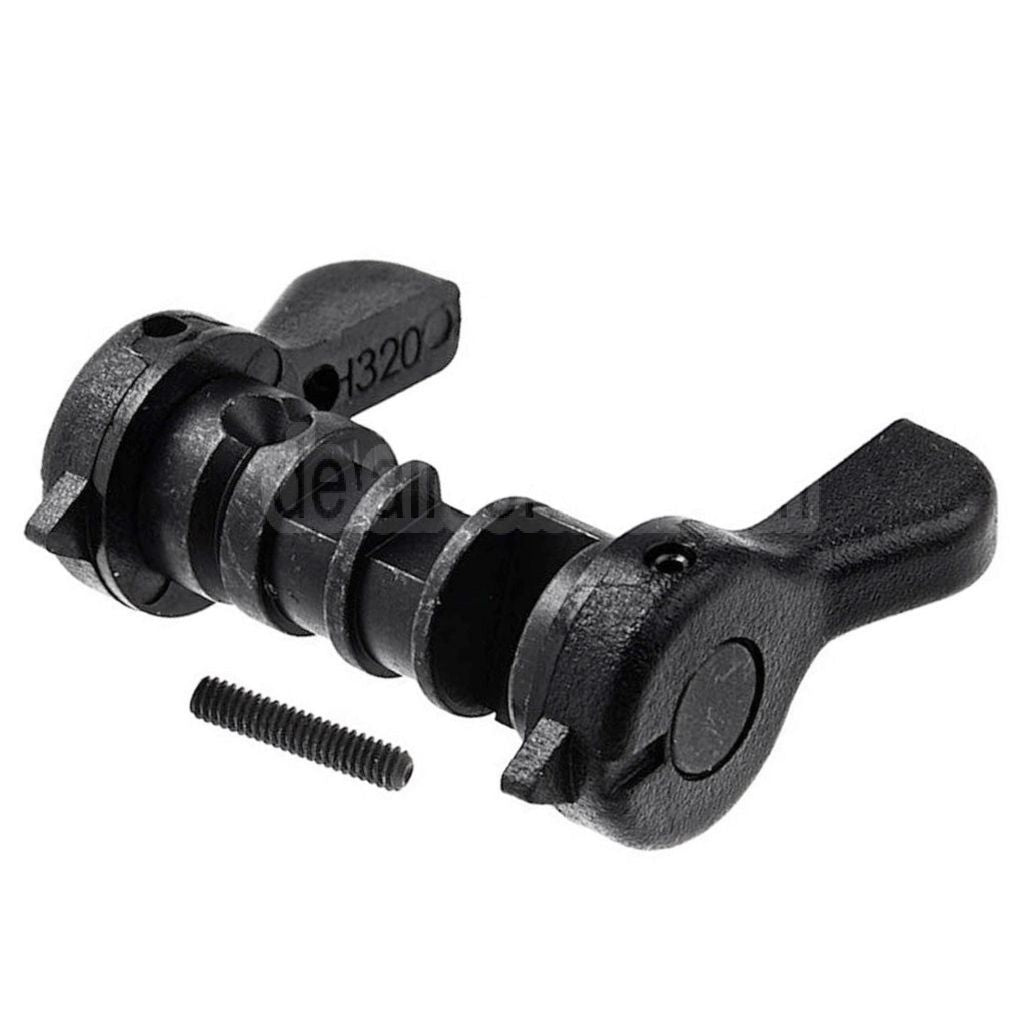 VFC Ambidextrous Wähler Set Geeignet für VFC Umarex (Elite Force) HK416A5 Serie GBB Gewehre Airsoft Schwarz