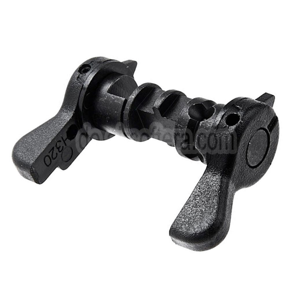 VFC Ambidextrous Wähler Set Geeignet für VFC Umarex (Elite Force) HK416A5 Serie GBB Gewehre Airsoft Schwarz