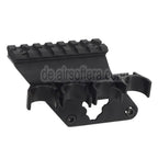APS 7-Slots 20mm Zielfernrohrmontage auf der oberen Schiene mit 4x Patronenhülsenhalter Geeignet für APS CAM870 Serie Schrotflinte Airsoft