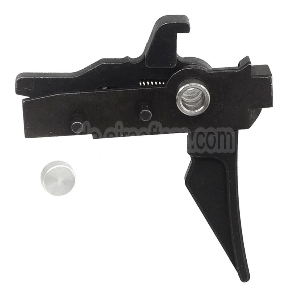 CYMA CGS Enhanced Stahl Abzug mit Unerheblich Einstellstange Set geeignet für CYMA CGS M4 Serie GBB Gewehre Airsoft Schwarz