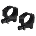 CYMA CGS KAC Stil Schnellverschluss 30mm Zielfernrohrringmontage Set (Niedrig) geeignet für 20mm Picatinny Schiene