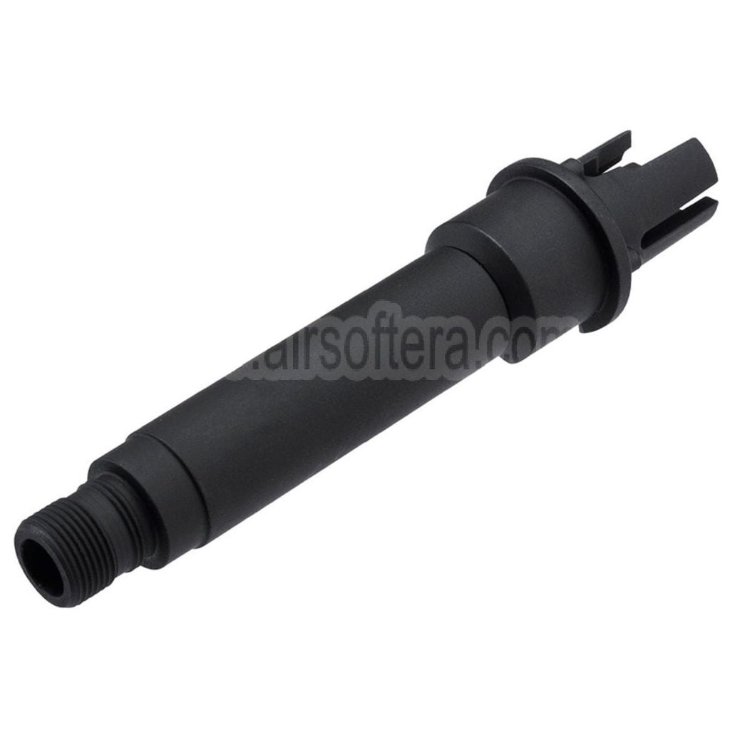 APS 4 Zoll Evolution Tech 8.0 M-Lok Tactical Handschutz Schienen System mit Innen Außen Lauf geeignet für APS ASR Tokyo Marui M4 Serie AEG Obere Empfänger Airsoft