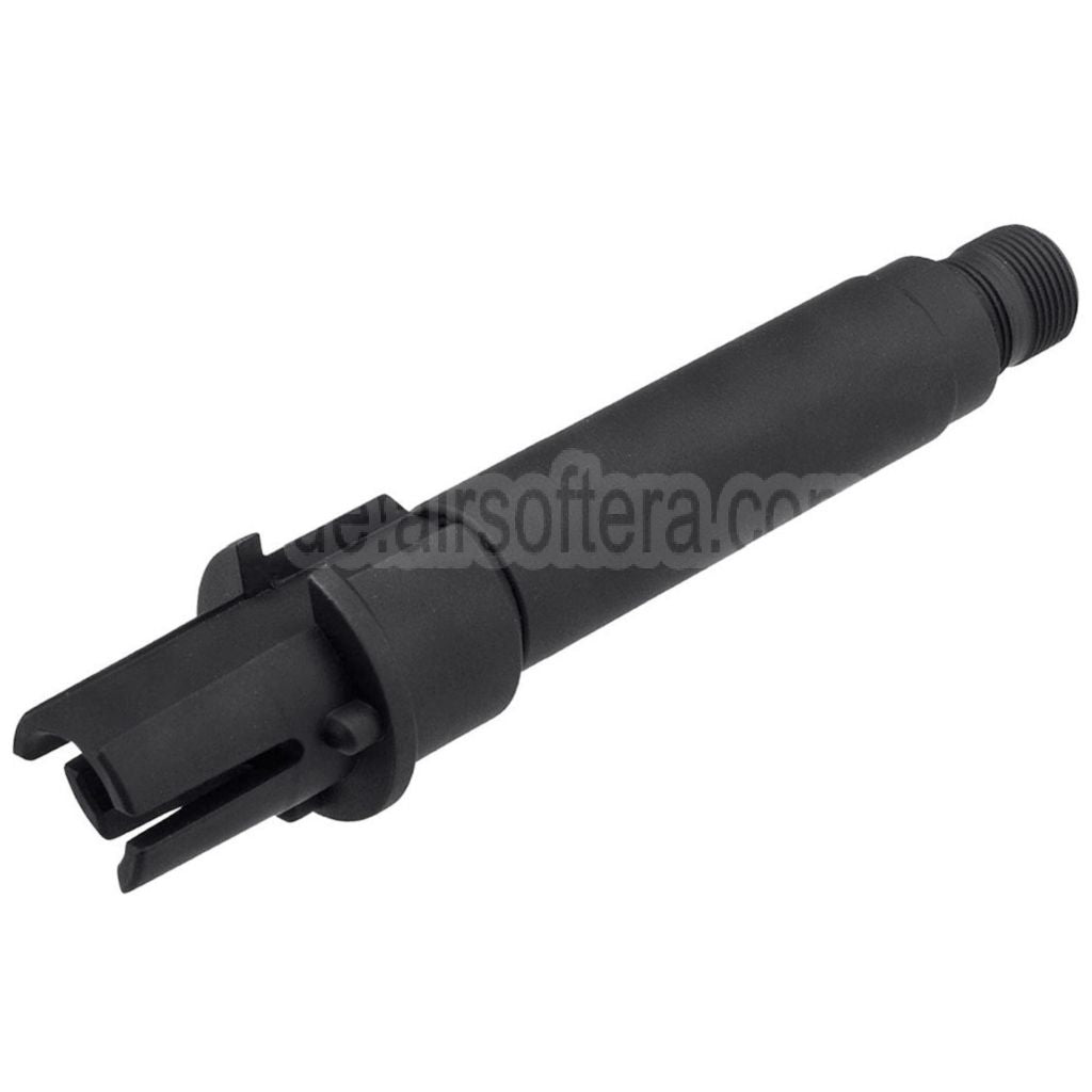 APS 4 Zoll Evolution Tech 8.0 M-Lok Tactical Handschutz Schienen System mit Innen Außen Lauf geeignet für APS ASR Tokyo Marui M4 Serie AEG Obere Empfänger Airsoft