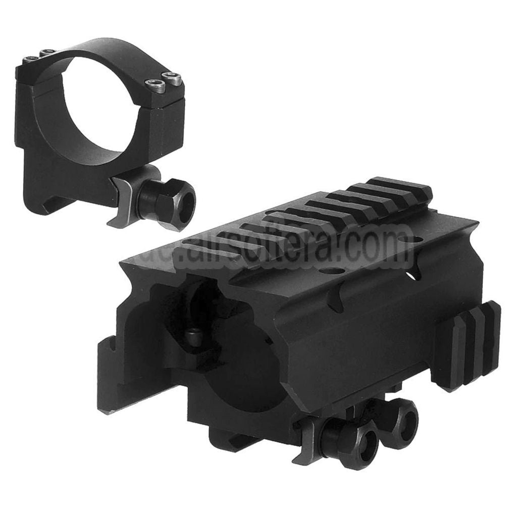 CYMA CGS KXC Stil NADS Montage Obere Seitenschiene mit 30mm Zielfernrohrring Geeignet für 20mm Picatinny Schiene
