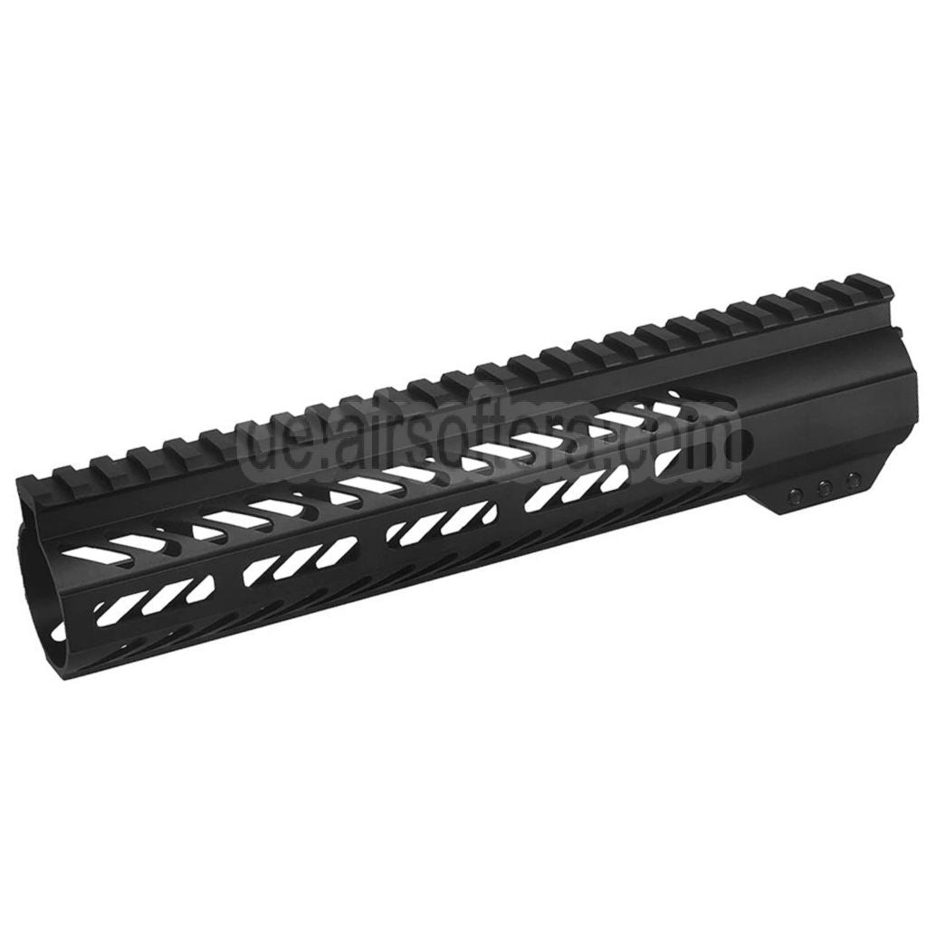 CYMA 10 Zoll M-LOK RAS Handschutz Schienen System geeignet für CYMA VFC GHK Tokyo Marui M4 M16 Serie AEG Gewehre Airsoft Schwarz