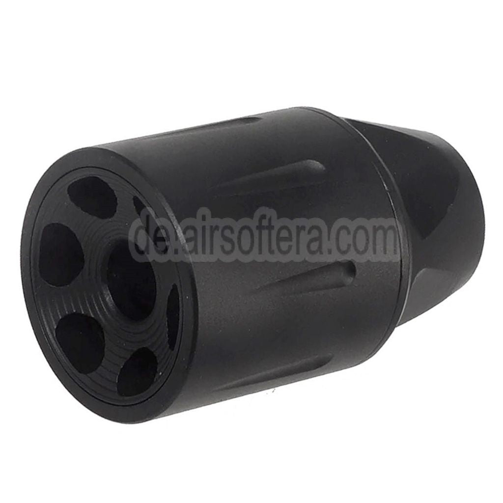 CYMA Synergy Linear Hybrid Comp Mündungsbremse Feuerdämpfer -14mm CCW Gewinde gegen den Uhrzeigersinn