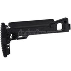 5KU KPYK Teleskop Klappschaft mit Cheek Riser Geeignet für GHK AK74 Serie GBB Gewehre Schwarz