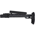 5KU KPYK Teleskop Klappschaft mit Cheek Riser Geeignet für GHK AKM V2 Serie GBB Gewehre Schwarz