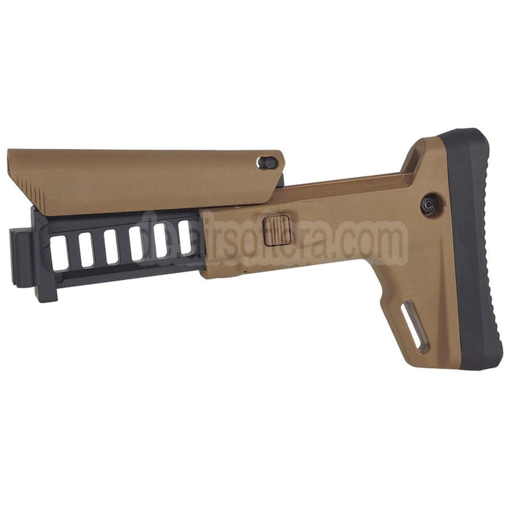 5KU ACR Stil 7-Position Einziehbarer Schaft Geeignet für Tokyo Marui SAIGA-12K Serie Schrotflinten Airsoft