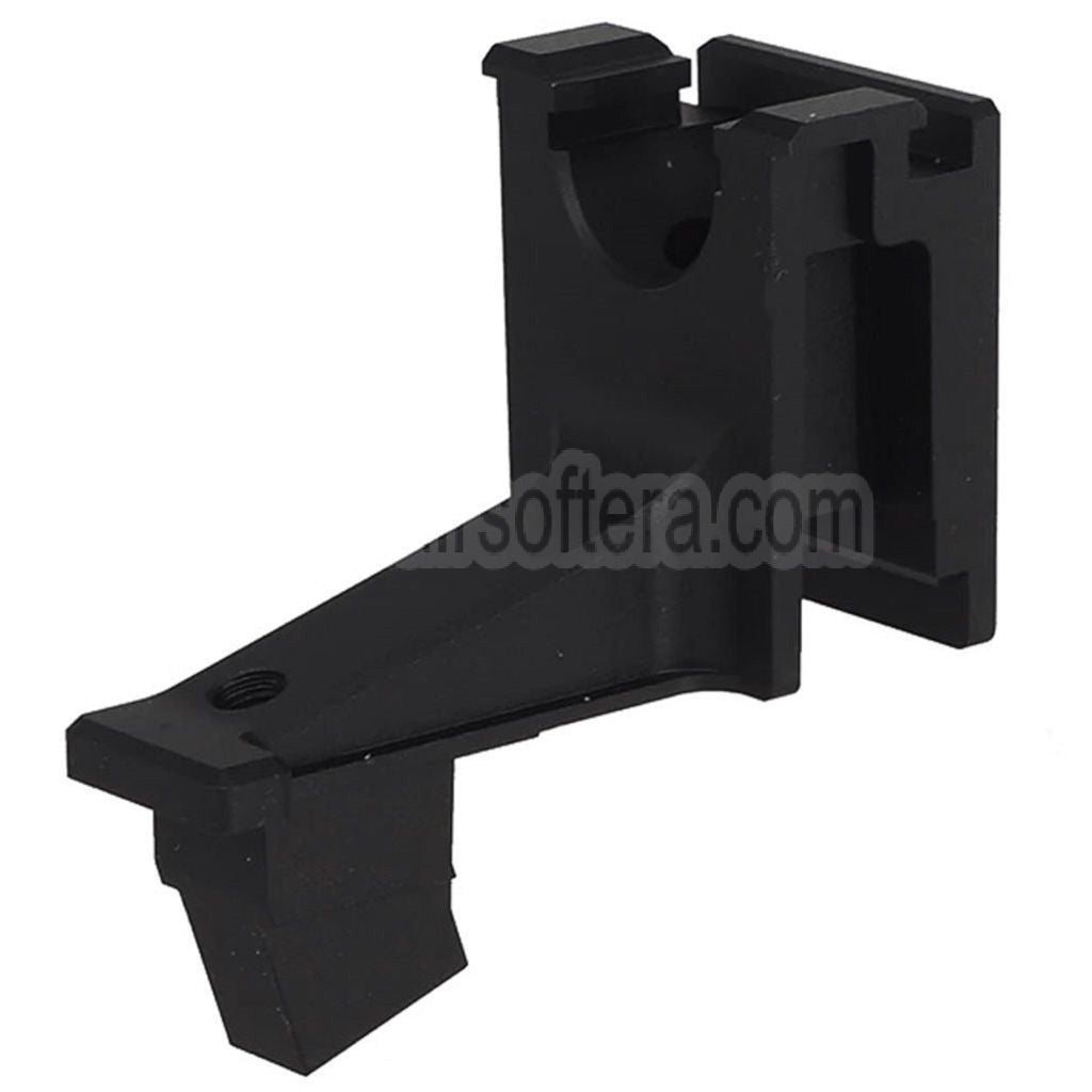 5KU KPYK Teleskop Klappschaft mit Cheek Riser Geeignet für Tokyo Marui AKM Serie GBB Gewehre Schwarz