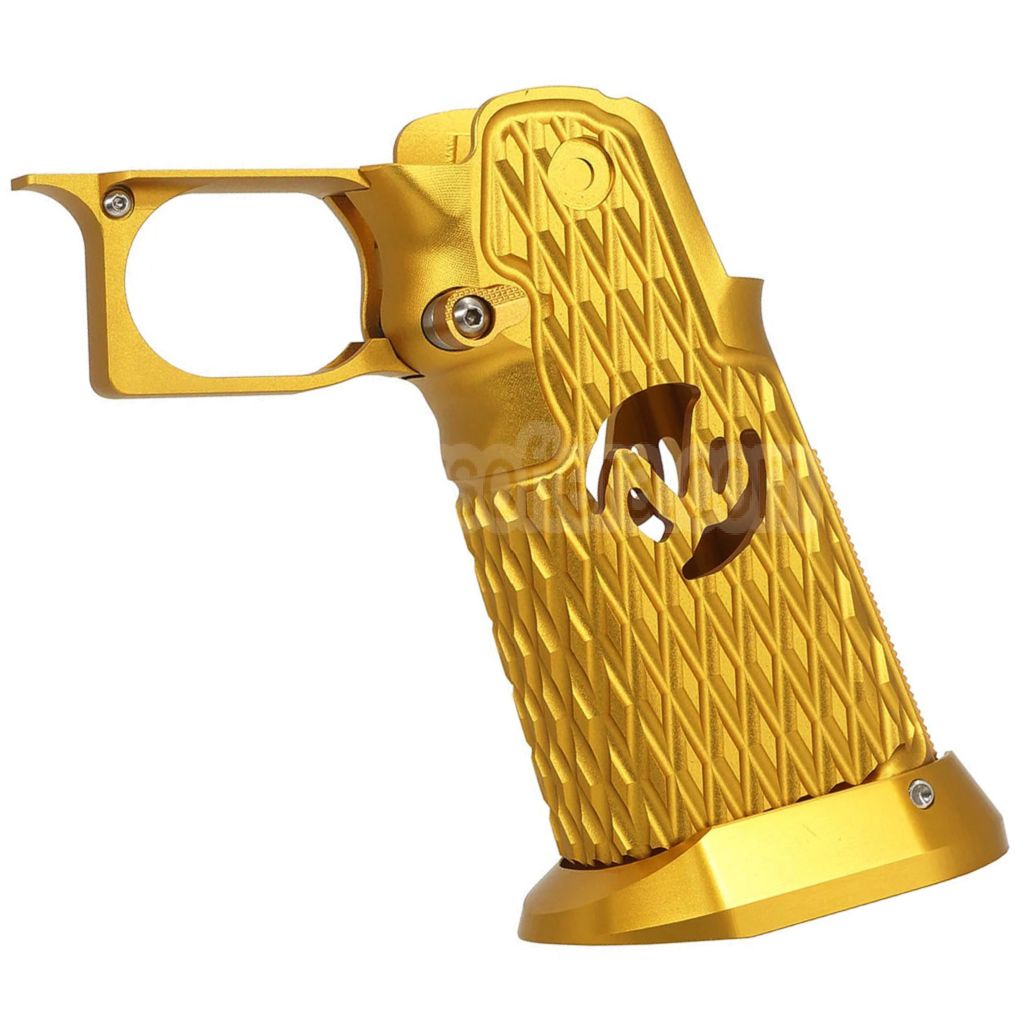 5KU CNC Aluminum Grip Typ-6 geeignet für Tokyo Marui Hi-Capa 5.1 4.3 Serie GBB Pistolen Airsoft