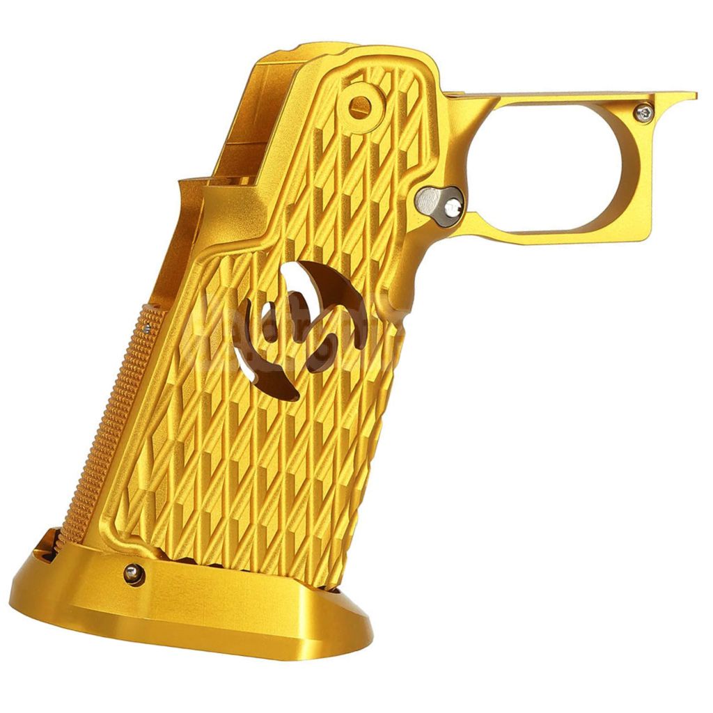 5KU CNC Aluminum Grip Typ-6 geeignet für Tokyo Marui Hi-Capa 5.1 4.3 Serie GBB Pistolen Airsoft