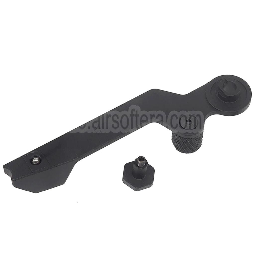 5KU CNC Aluminum Verlängerter Hebel Feuerwahlschalter Geeignet für CYMA AK Serie AEG Gewehre Airsoft Schwarz