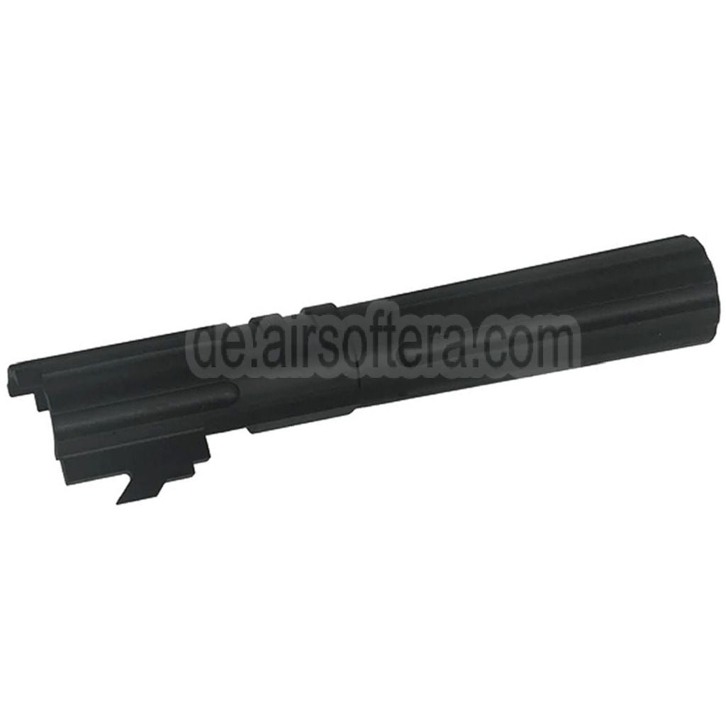 5KU 4.3 Zoll CNC Aluminium Außenlauf +11mm CW Im Uhrzeigersinn Geeignet für Armorer Works AW WE-TECH Tokyo Marui Hi-Capa 4.3 Serie GBB Pistolen Airsoft