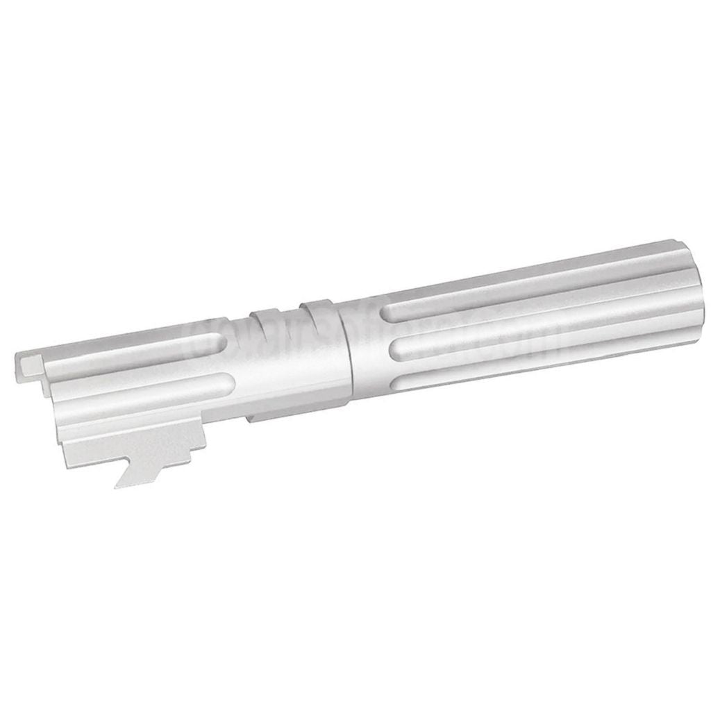 5KU 4.3 Zoll CNC Aluminium Außenlauf +11mm CW Im Uhrzeigersinn Geeignet für Armorer Works AW WE-TECH Tokyo Marui Hi-Capa 4.3 Serie GBB Pistolen Airsoft