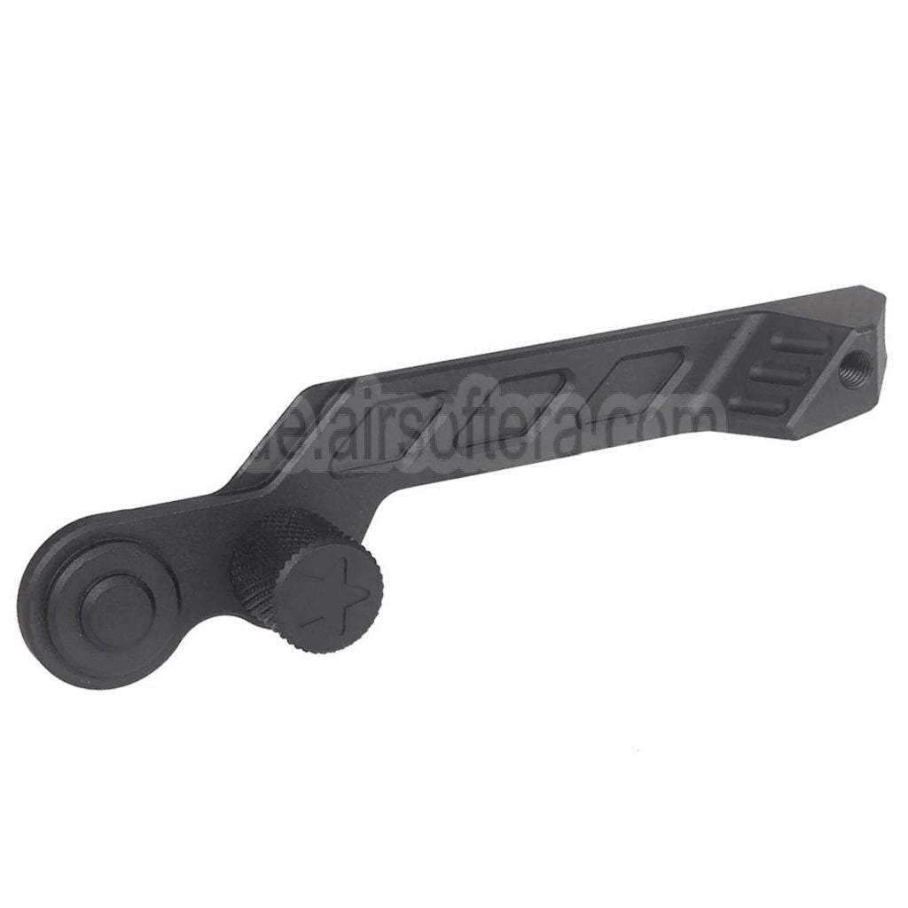 5KU CNC Aluminum Verlängerter Hebel Feuerwahlschalter Geeignet für Tokyo Marui AKM AKX AK Serie GBB Gewehre Airsoft Schwarz