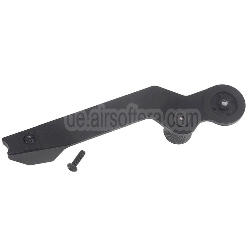 5KU CNC Aluminum Verlängerter Hebel Feuerwahlschalter Geeignet für Tokyo Marui AKM AKX AK Serie GBB Gewehre Airsoft Schwarz