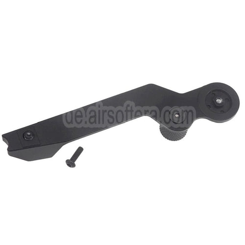 5KU CNC Aluminum Verlängerter Hebel Feuerwahlschalter Geeignet für Tokyo Marui AKM AKX AK Serie GBB Gewehre Airsoft Schwarz