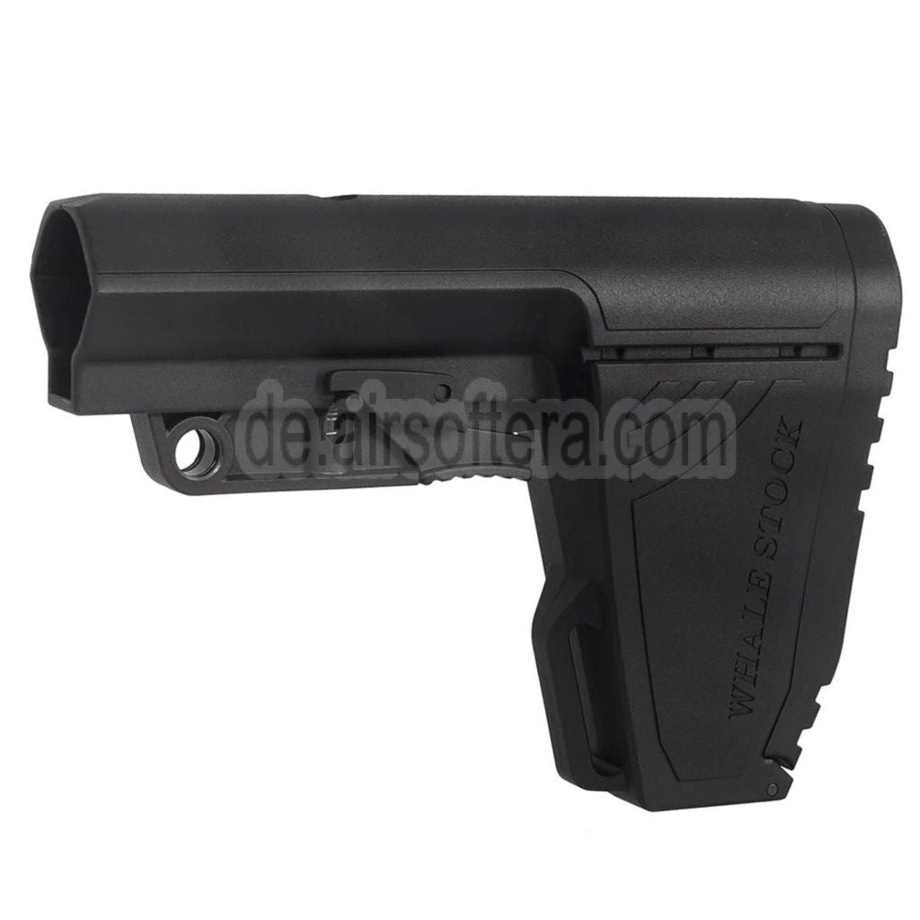 CYMA Großes Staufach Lange Version WHALE Verstellbarer Schaft Geeignet für M4 M16 Serie AEG Gewehre Airsoft
