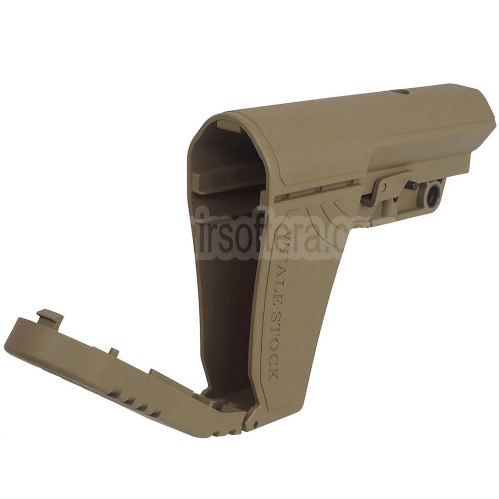 CYMA Großes Staufach Lange Version WHALE Verstellbarer Schaft Geeignet für M4 M16 Serie AEG Gewehre Airsoft