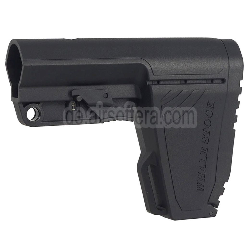 CYMA Großes Staufach Kurz Version WHALE Verstellbarer Schaft Geeignet für M4 M16 Serie AEG Gewehre Airsoft