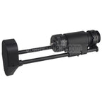 CYMA HK416C Stil Kompaktkarabiner Einziehbarer Schaft Geeignet für CYMA CGS Tokyo Marui M4 Serie MWS GBB Gewehre Airsoft Schwarz