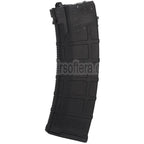 WELL PRO 24rd Polymer PMAG Co2 Magazin Geeignet für Well / WE G74A AK74 Serie GBB Gewehre Airsoft Schwarz