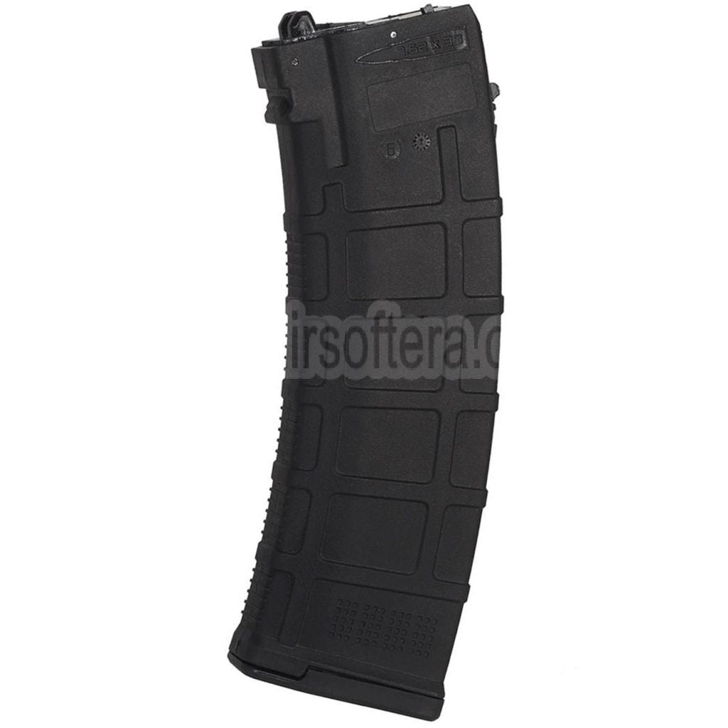 WELL PRO 24rd Polymer PMAG Co2 Magazin Geeignet für Well / WE G74A AK74 Serie GBB Gewehre Airsoft Schwarz