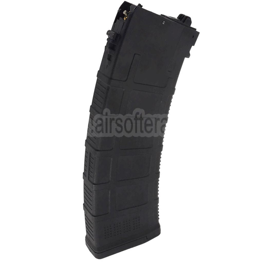 WELL PRO 24rd Polymer PMAG Co2 Magazin Geeignet für Well / WE G74A AK74 Serie GBB Gewehre Airsoft Schwarz